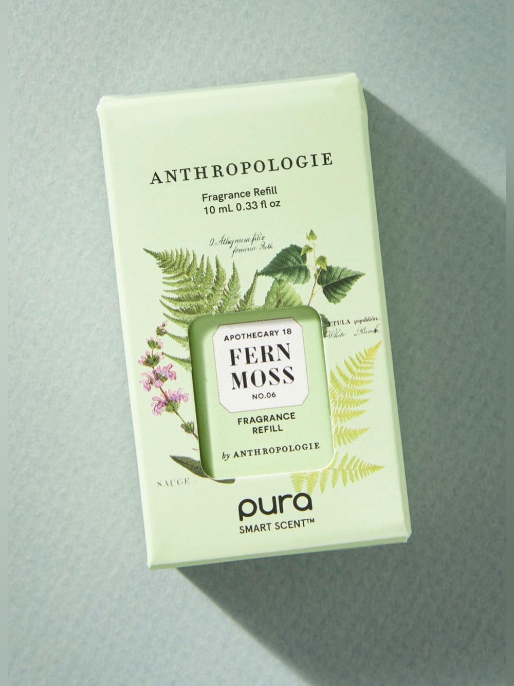 Anthropologie Fern Moss Fragrance Refill oil